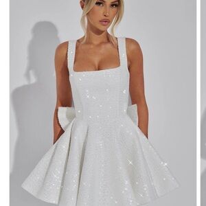 BABYBOO White Mini Dress